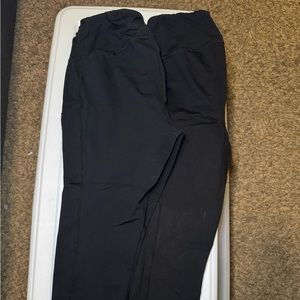 Torrid Black Active Crop Leggings